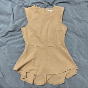 Forever 21 Structured Beige Top